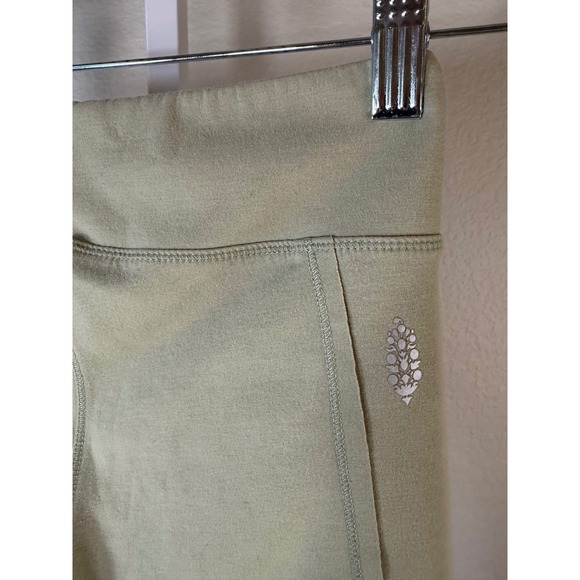 FP Movement Ballet Tie Leggings Sage Green Crossover Waist XS OB681270 - Picture 9 of 10